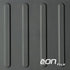 Kinesik - Tuile tactile Eon Tile avec barres Gris Fumée 12" x 12"