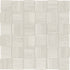 Anatolia Ceramic Mosaic Mayfair Strada Ash Basketweave – 2" x 2" ||4501-0131-1