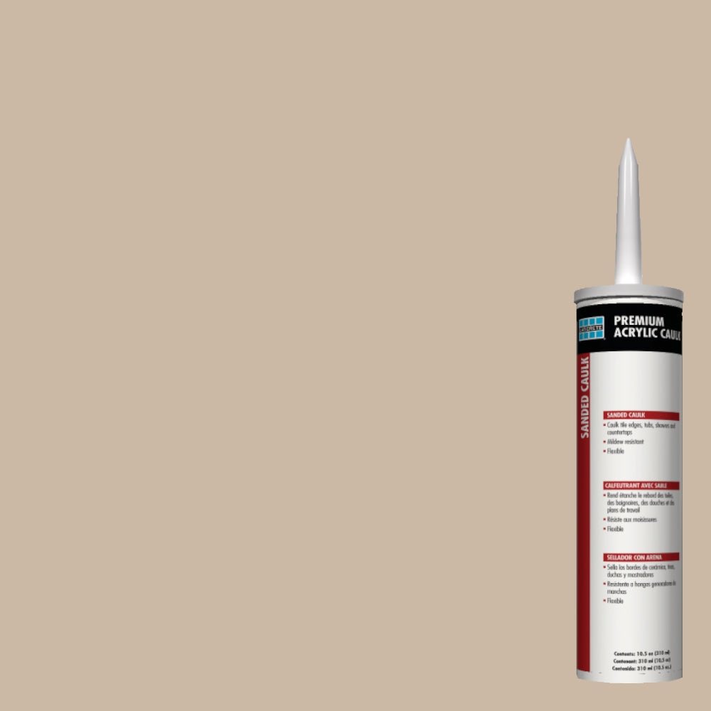 Laticrete - Calfeutrant acrylique Supérieure avec sable #40 Latte 10.5 oz