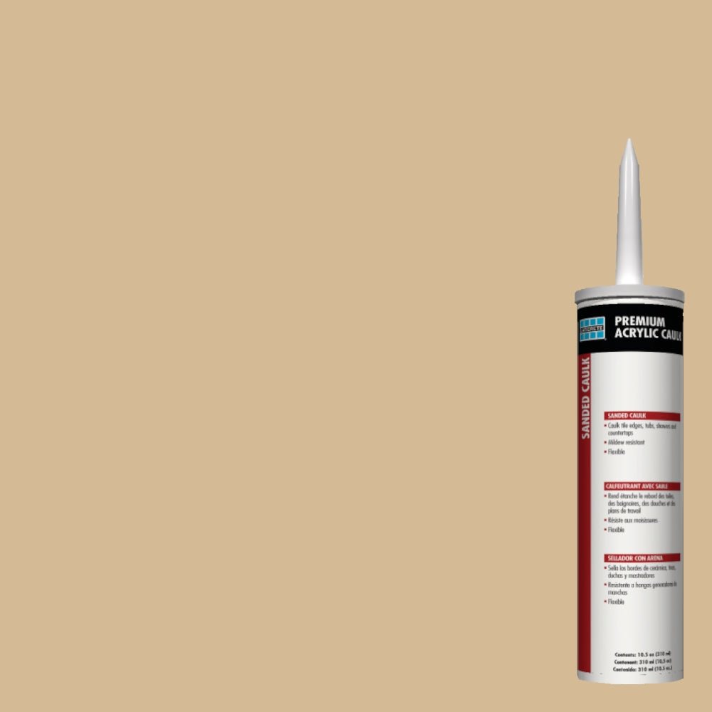 Laticrete - Calfeutrant acrylique Supérieure avec sable #52 Toasted Almond 10.5 oz