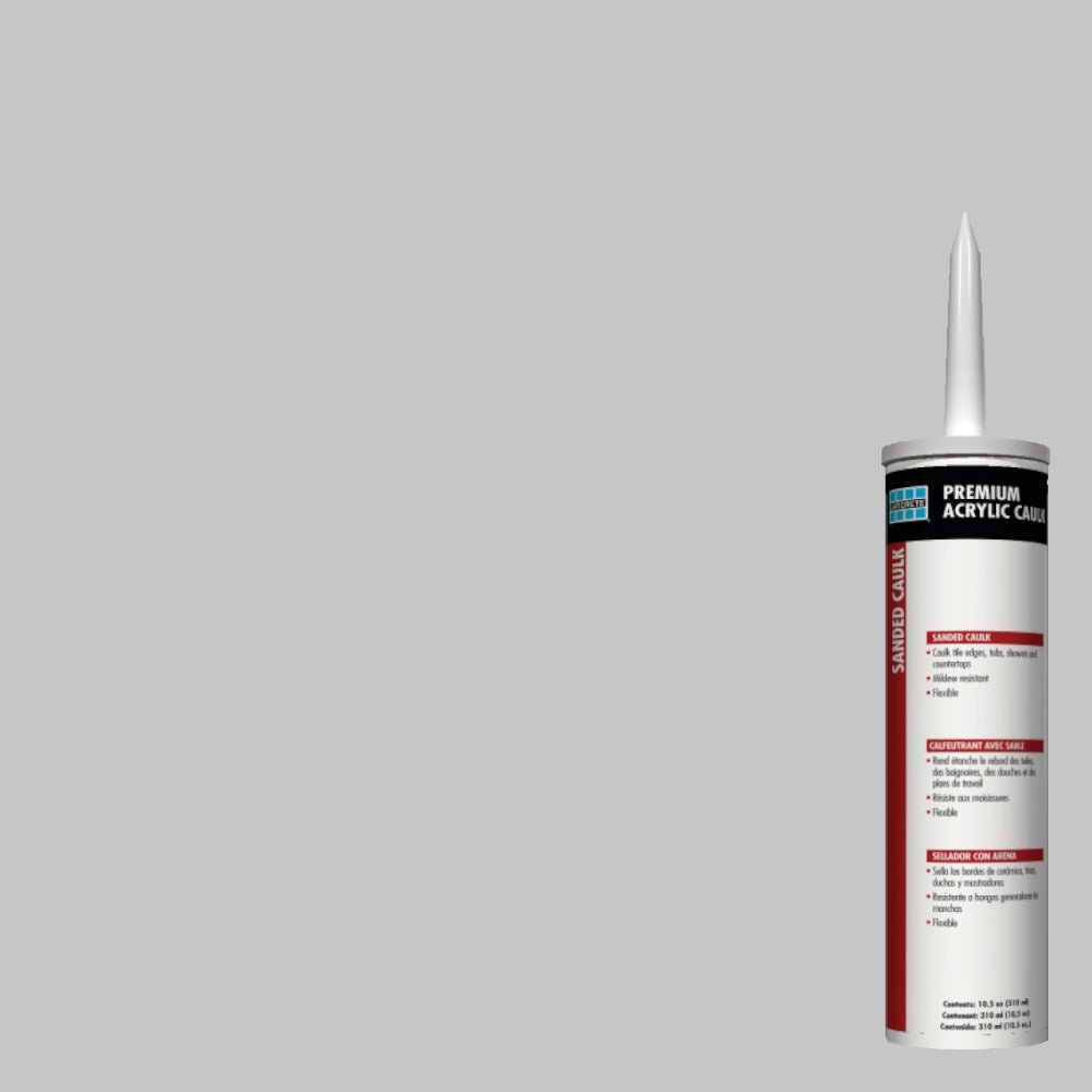 Laticrete - Calfeutrant acrylique Supérieure avec sable #89 Smoke Grey 10.5 oz