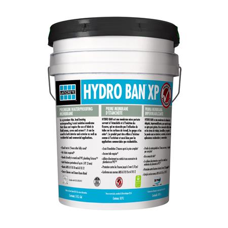 Laticrete - Hydro Ban XP Membrane d'isolation des fissures et d'étanchéité 5 gal