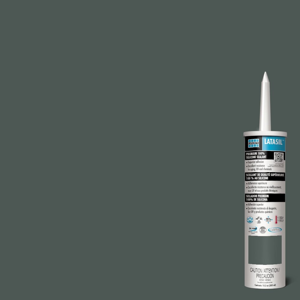 Laticrete - Latasil Scellant à base de silicone #45 Raven 305 ml