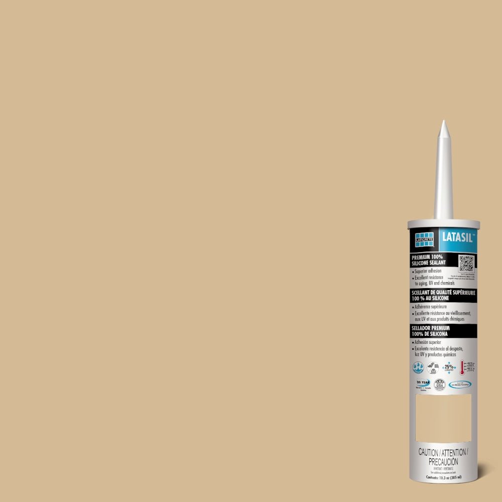 Laticrete - Latasil Scellant à base de silicone #52 Toasted Almond 305 ml