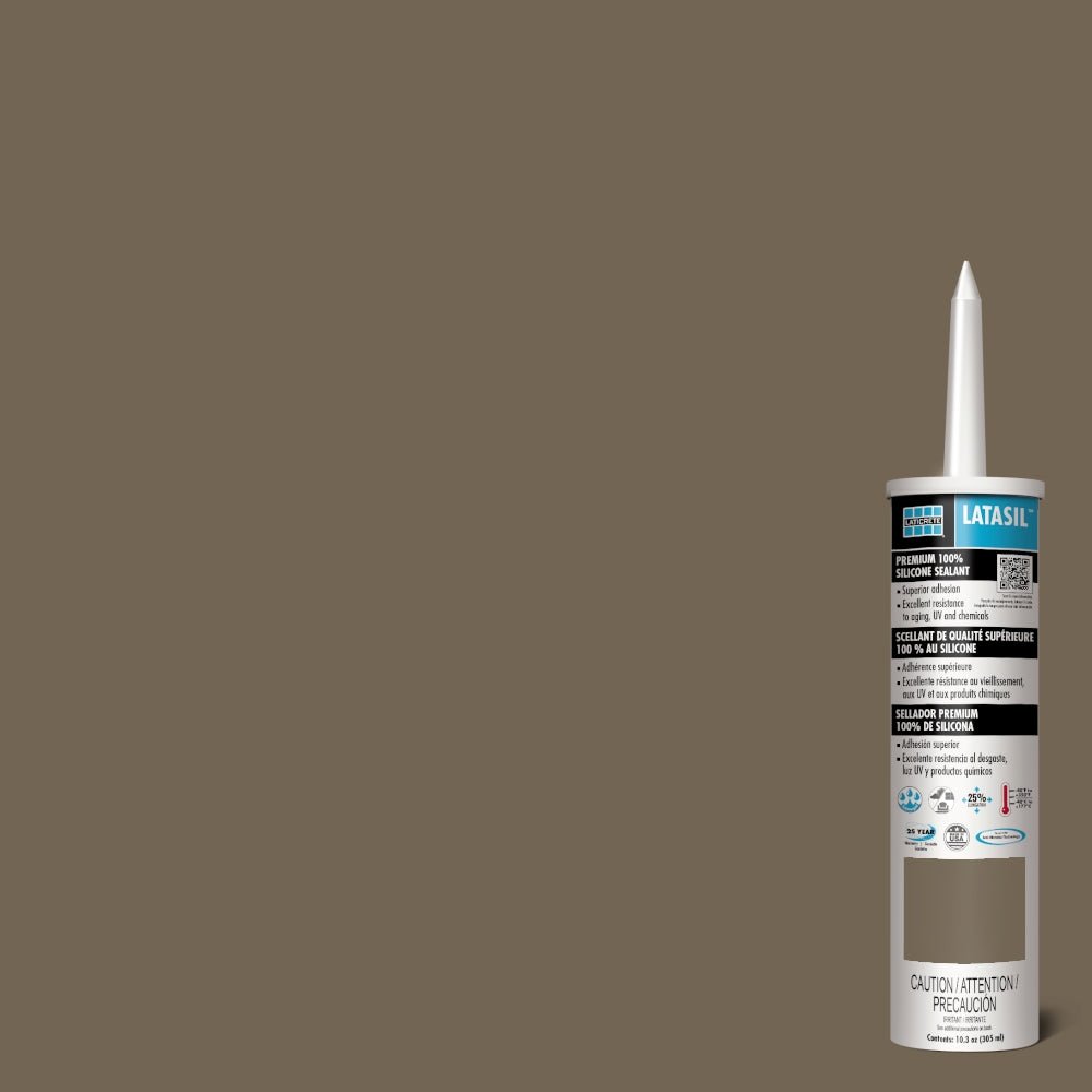 Laticrete - Latasil Scellant à base de silicone #66 Chestnut Brown 305 ml