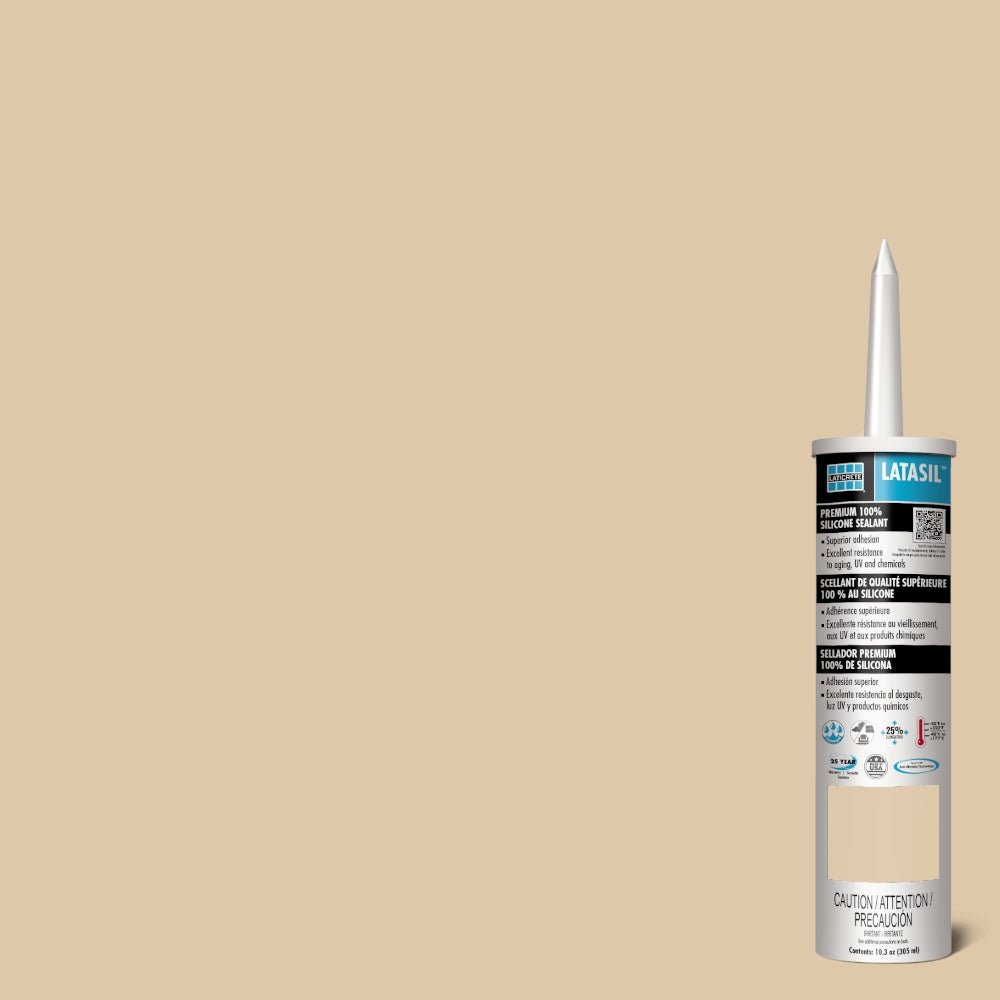 Laticrete - Latasil Scellant à base de silicone #81 Buttercream 305 ml