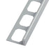 Laticrete - LS2 Profilé de bordure en L Aluminium anodisé Satiné 3/8" (10 mm) x 8' 2-1/2"