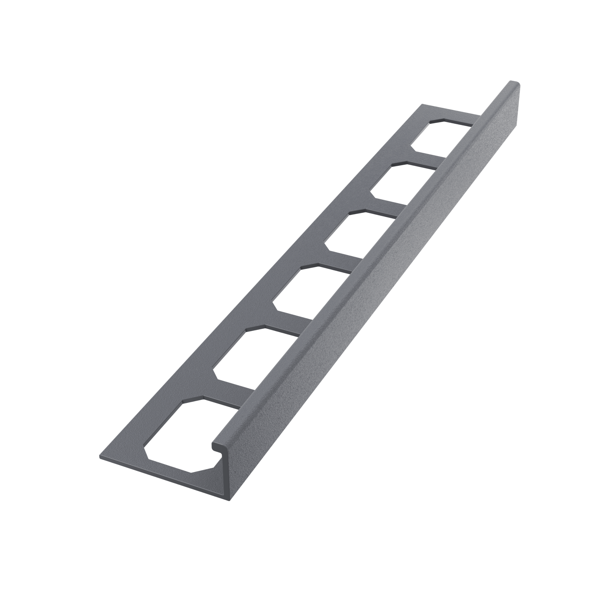 Laticrete LS4 - Profilé de bordure aluminium Raven 3/8"