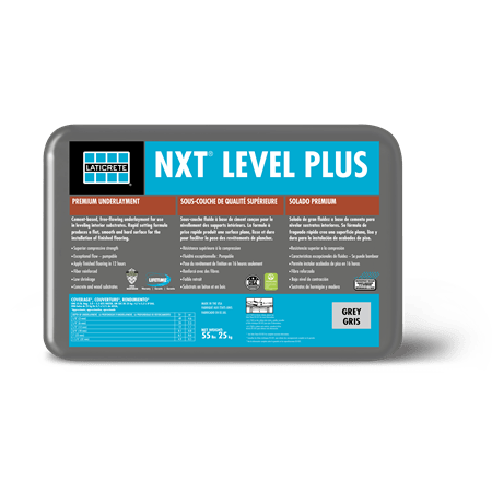 Laticrete - NXT Level Plus Sous-couche auto-nivelante Gris 55 lb