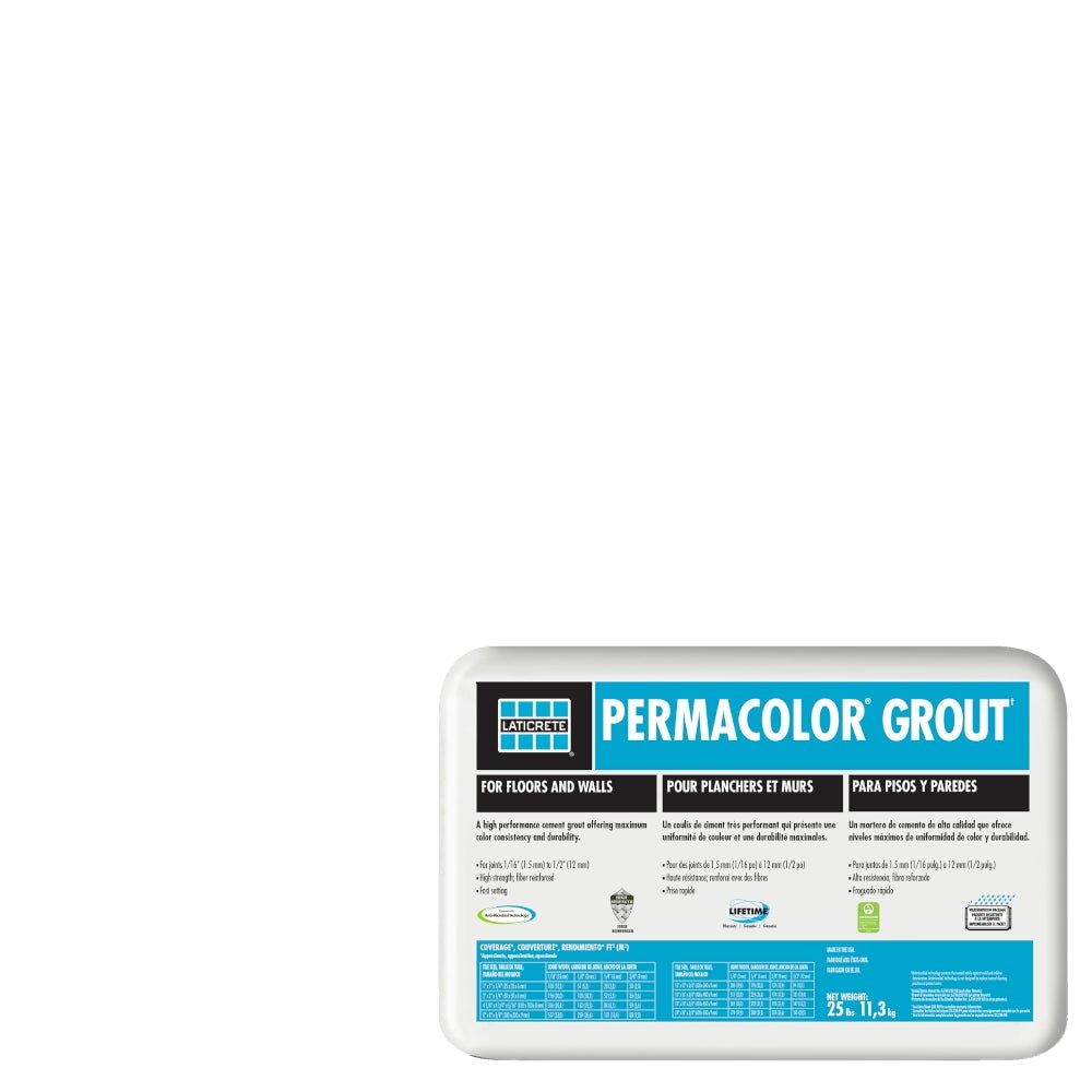 Laticrete - Permacolor Coulis #44 Bright White 25 lb