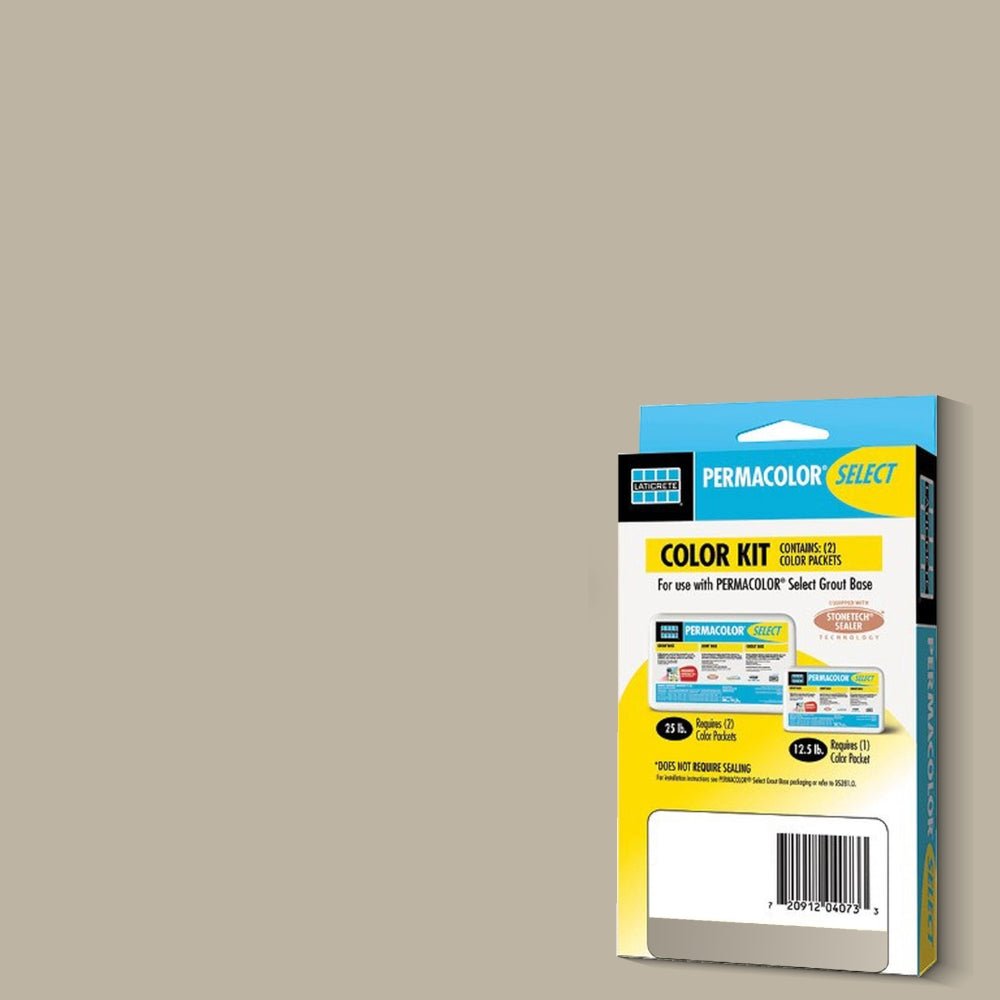 Laticrete - Permacolor Select Kit de couleur pour coulis #38 River Rock 0.5 lb