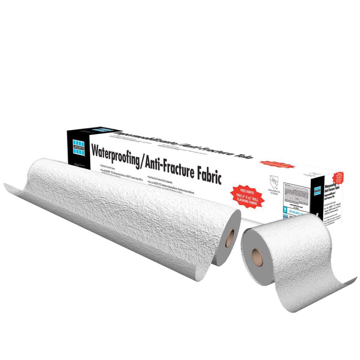 Laticrete - Rouleau de tissu de renforcement pour membrane d'étanchéité liquide Laticrete 9235 (300 pi²)
