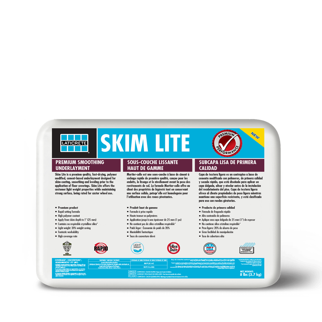 Laticrete - Skim Lite Sous-couche lissante haut de gamme 8 lb
