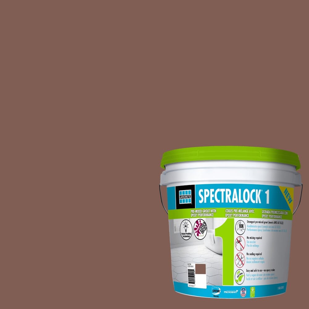 Laticrete - Spectralock One Coulis pré-mélangé #46 Quarry Red 1 gal