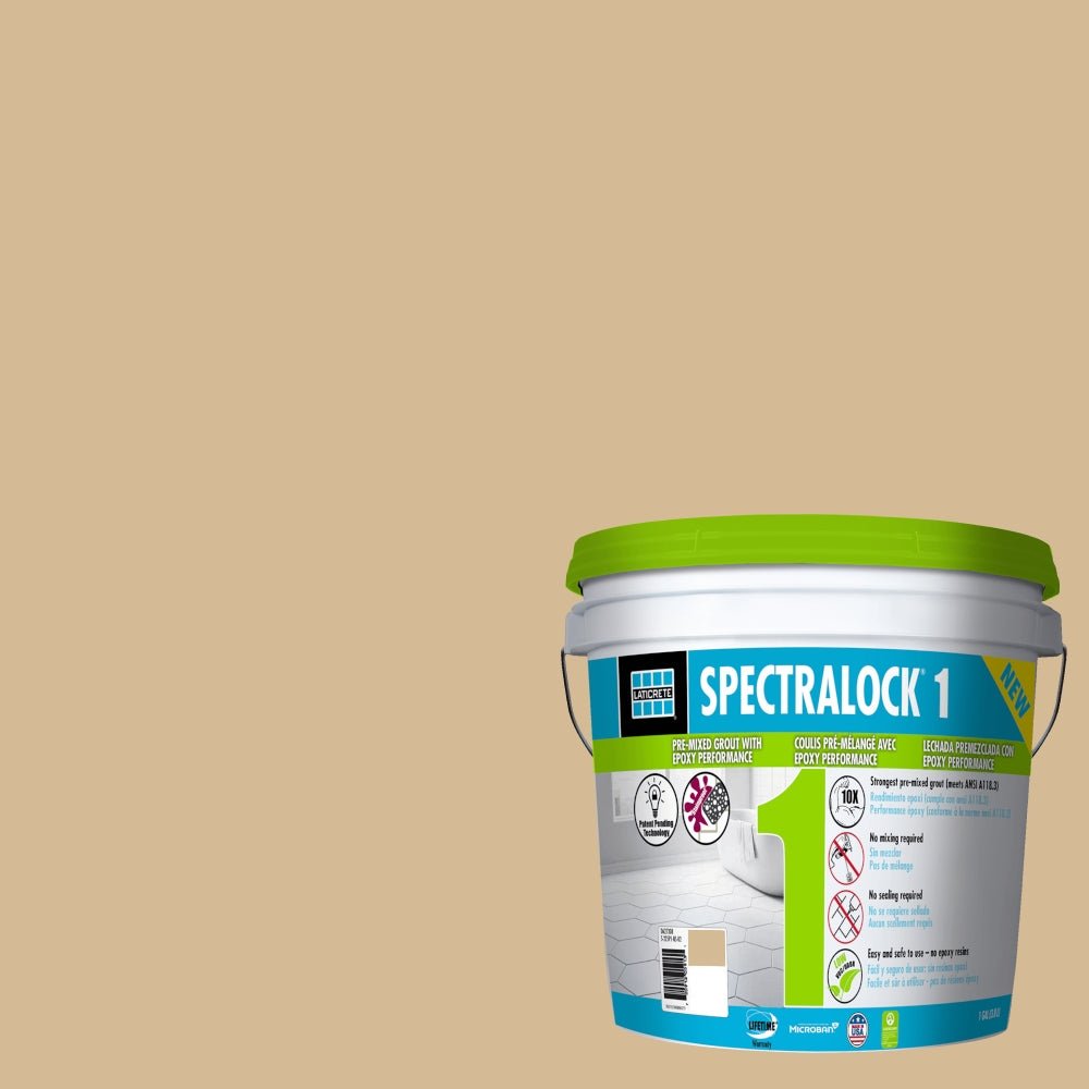 Laticrete - Spectralock One Coulis pré-mélangé #52 Toasted Almond 1 gal