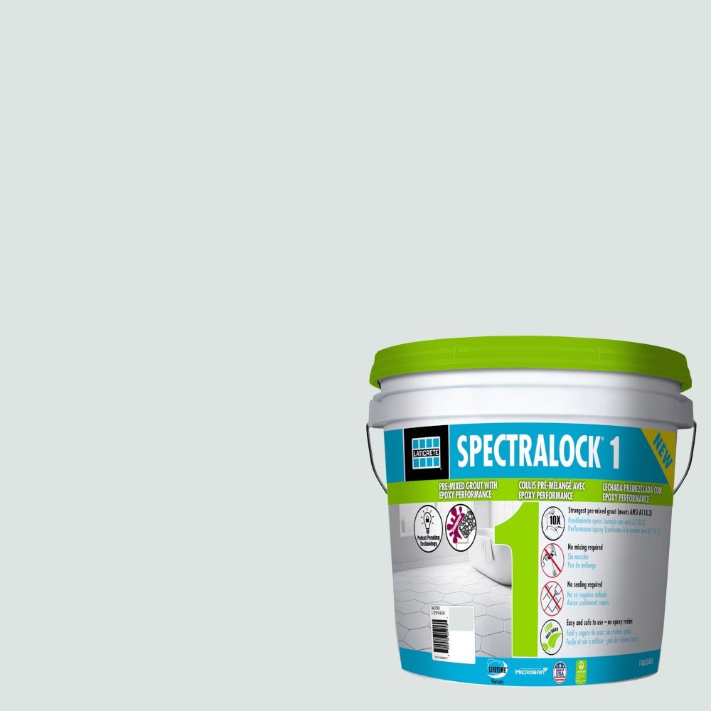 Laticrete - Spectralock One Coulis pré-mélangé #88 Silver Shadow 1 gal