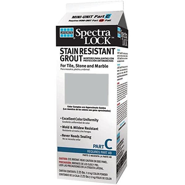 Laticrete - Spectralock Pro Premium Coulis Partie C Poudre colorée #1296 Steamship 2 lb