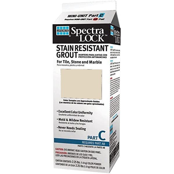 Laticrete - Spectralock Pro Premium Coulis Partie C Poudre colorée #39 Mushroom 2 lb