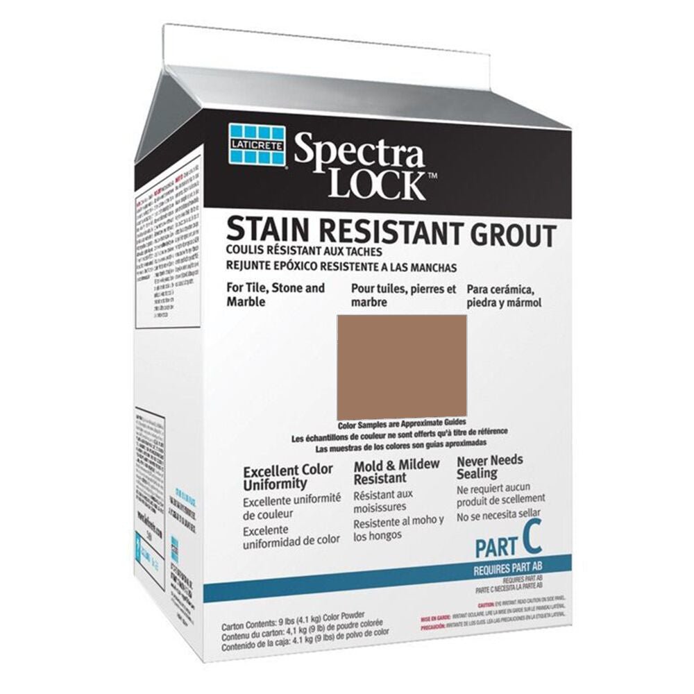 Laticrete - Spectralock Pro Premium Coulis Partie C Poudre colorée #58 Terra Cotta 9 lb