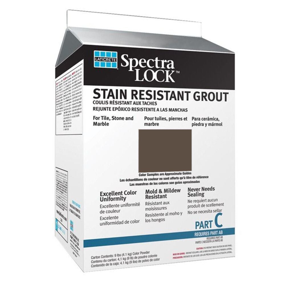 Laticrete - Spectralock Pro Premium Coulis Partie C Poudre colorée #59 Espresso 9 lb