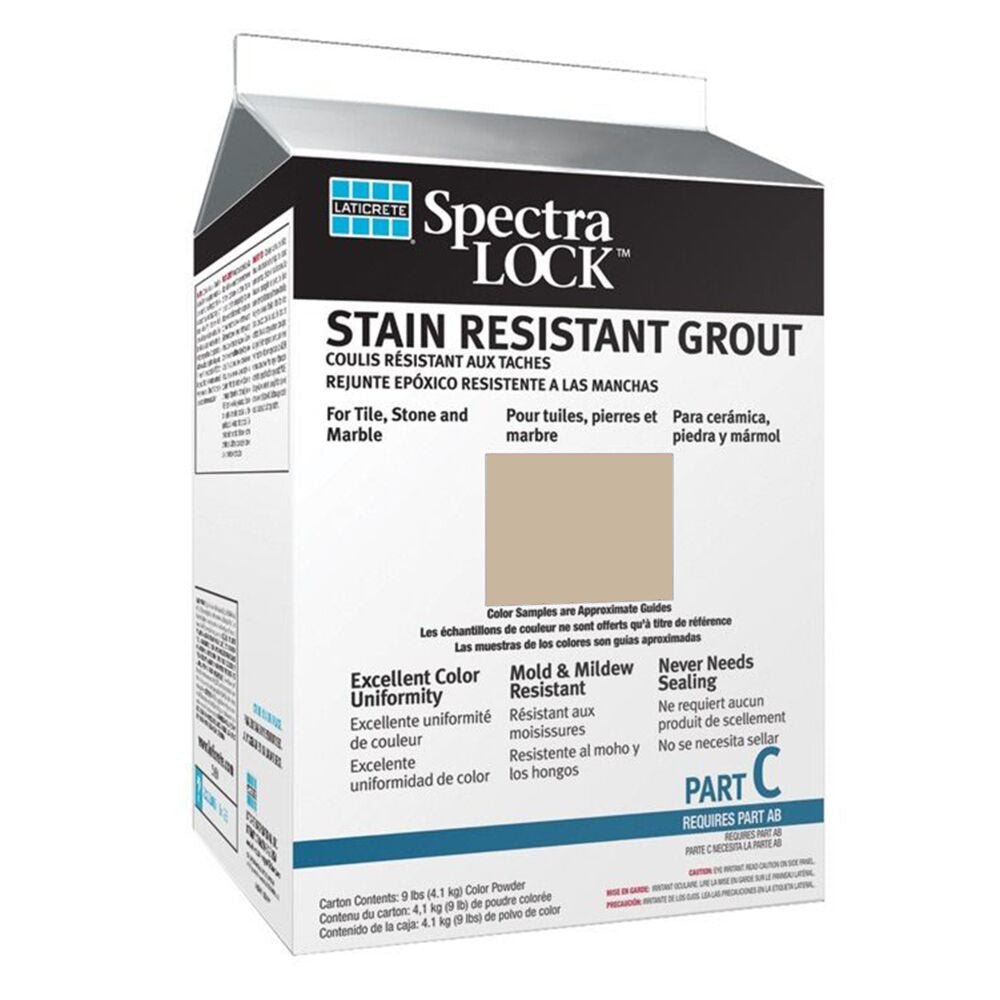 Laticrete - Spectralock Pro Premium Coulis Partie C Poudre colorée #61 Parchment 9 lb