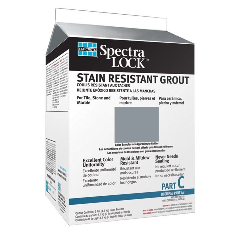 Laticrete - Spectralock Pro Premium Coulis Partie C Poudre colorée #91 Slate Grey 9 lb
