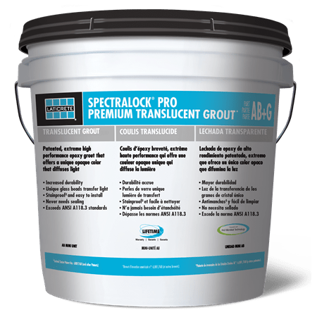 Laticrete - Spectralock Pro Premium Coulis translucide Mini Unit (parties A+B+G)