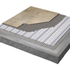 Laticrete - Strata Heat Membrane de désolidarisation 31" x 39" (8.6 pi²) || 0179-1082-H - Ceramed