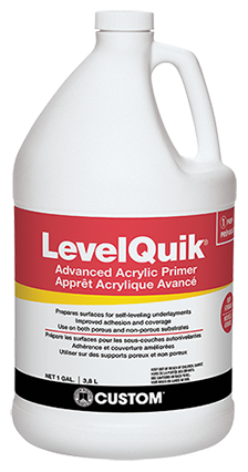 Custom Building Products - Apprêt acrylique LevelQuik 1 gal