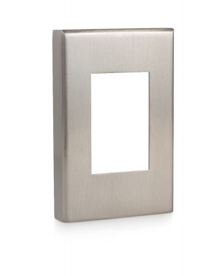 Luxestat - Couvercle de thermostat en acier nickel satiné