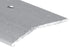 M-D PRO - Barre biseautée en aluminium commerciale argent martelé 2" x 12'