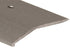 M-D PRO - Barre biseautée en aluminium commerciale Titane martelé 2" x 12'