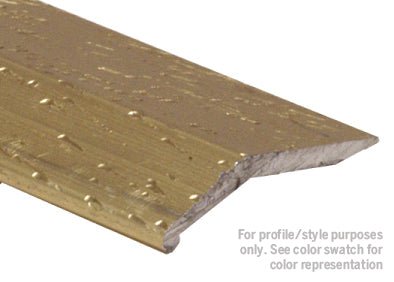 M-D PRO - Barre biseautée en aluminium #CVG Coventry Gold 1" x 12'