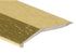 M-D PRO - Barre biseautée en aluminium économique or anodisé martelé 1-1/2" x 12'