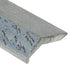 M-D PRO - Barre biseautée en aluminium résidentielle argent martelé 1-1/2" x 12'