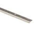 M-D PRO - Bordure de finition en aluminium pour carreaux Titane martelé 1/10" x 12'