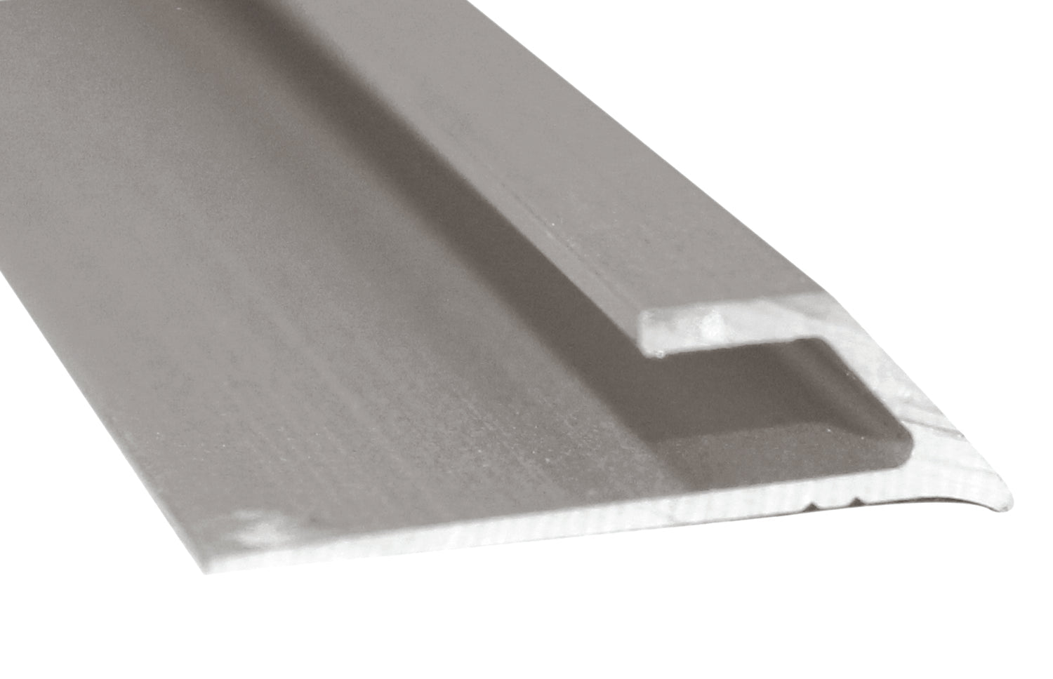 M-D PRO - Bordure de finition en aluminium pour revêtement de sol résilient Fini naturel 1/8" x 12'