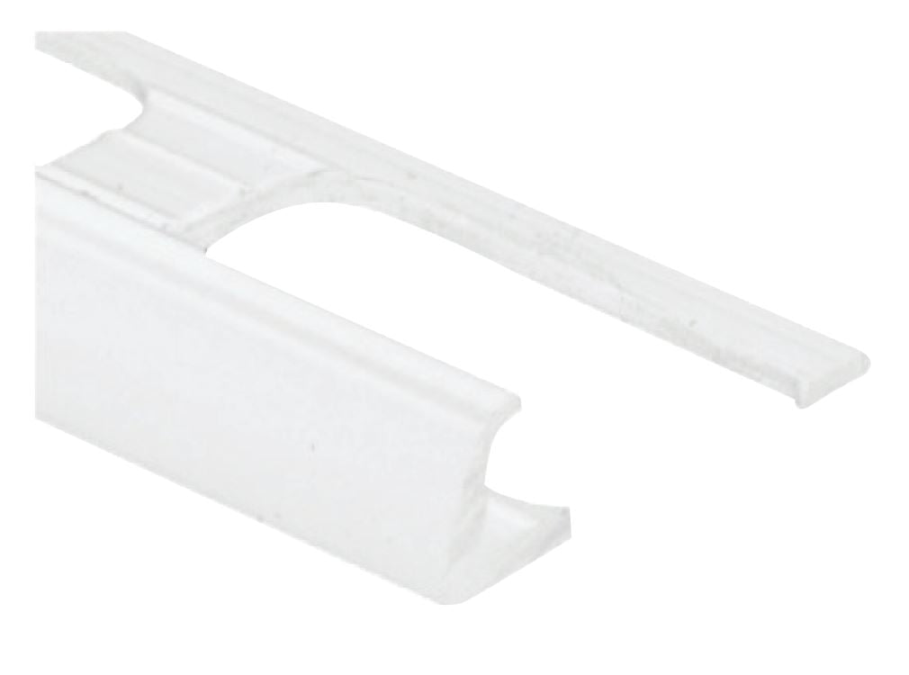 M-D PRO - Bordure pour carreaux de vinyle, Blanc - 1/4" x 8'