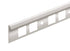 M-D PRO - Capuchon de tapis Acier inoxydable 1/8" (3.2 mm) x 6" x 6"