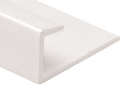 M-D PRO - Capuchon en J en vinyle, Blanc 3/8" x 8'