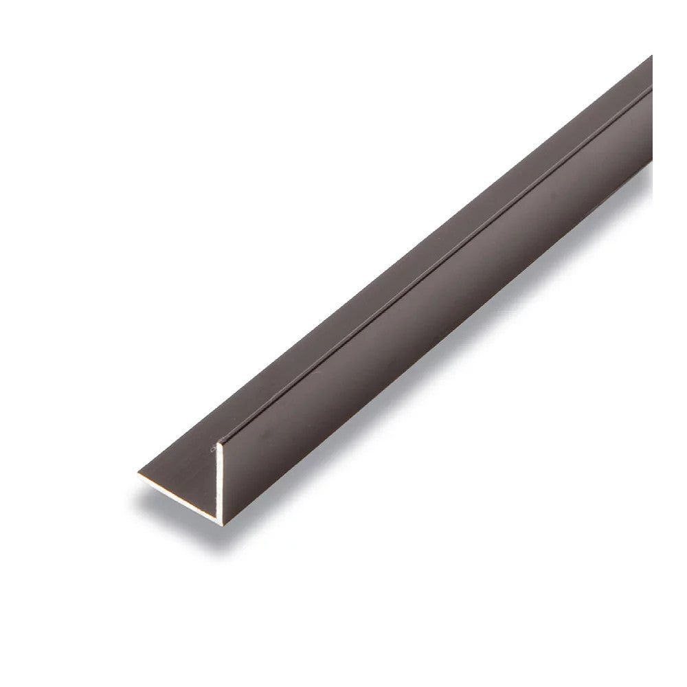 M-D PRO - Coin de métal non troué, Mira noir 3/4" x 3/4" x 8'