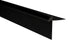 M-D PRO - Coin extérieur de nez de marche carré pour vinyl en aluminium enduit de poudre noir mat - 1/4" x 1" (25 mm) x 1-1/4" x 12'