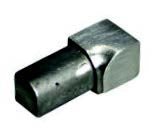 M-D PRO - Coin Intérieur Carre Acier Inoxydable 10 mm