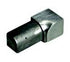M-D PRO - Coin Intérieur Carre  Acier Inoxydable 12.5 mm