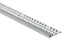 M-D PRO - Contour de finition en aluminium avec punaises, Finition d'usinage - 3/8" x 12'