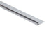 M-D PRO - Contour de finition en aluminium sans punaises, Finition d'usinage - 3/8" x 12'