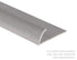 M-D PRO - Contour en aluminium pour tapis résidentiel sans punaises, Titane martelé 1/2" x 12'