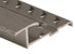 M-D PRO - Diviseur avec punaises en aluminium à usage commercial, Titane martelé - 5/16" x 13/16" x 12'