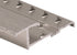 M-D PRO - Diviseur sans punaises en aluminium à usage commercial, Clair anodisé martelé - 5/16" x 13/16" x 12'