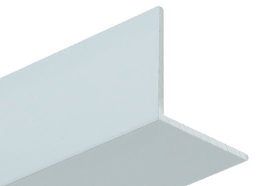 M-D PRO - Garde de coin en aluminium #BCL Bright Clear 1" x 12'